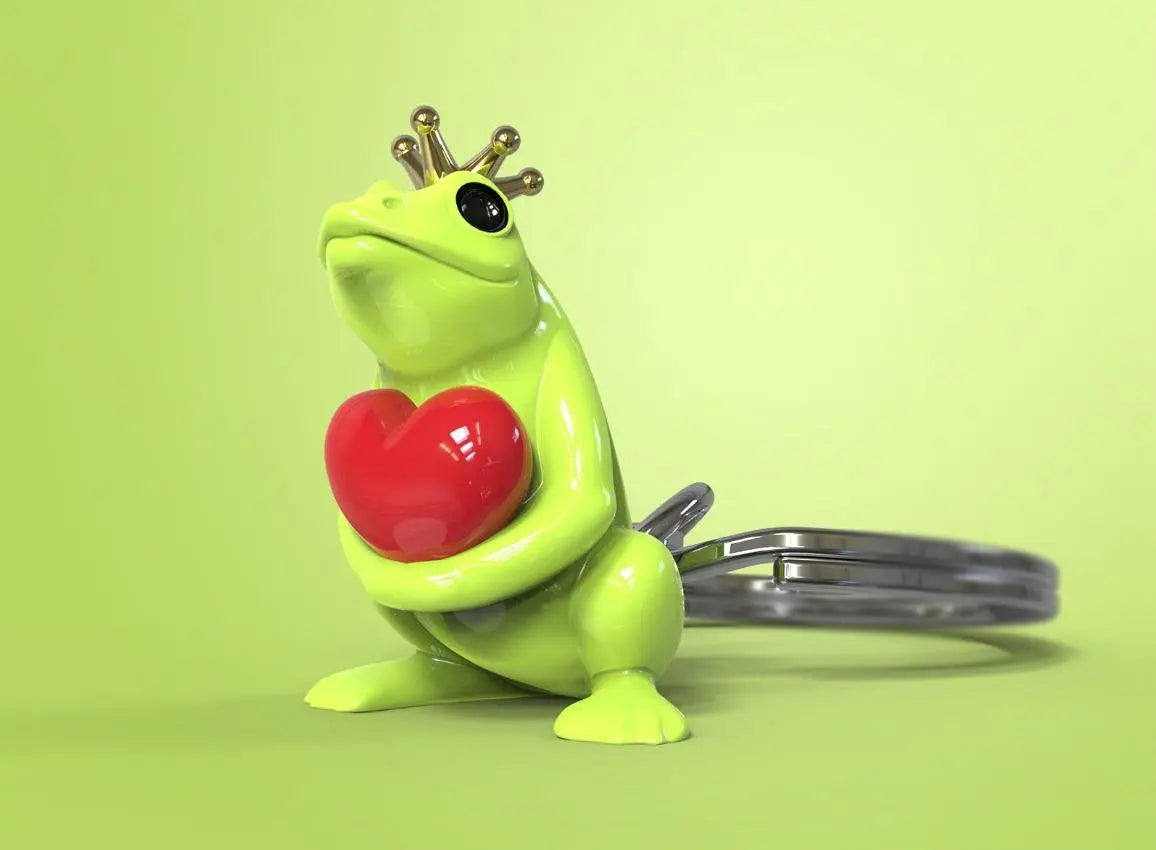 Metalmorphose MTM217-01 Prince Frog Μπρελόκ από Αλόη - Κοσμηματοπωλείο Goldy