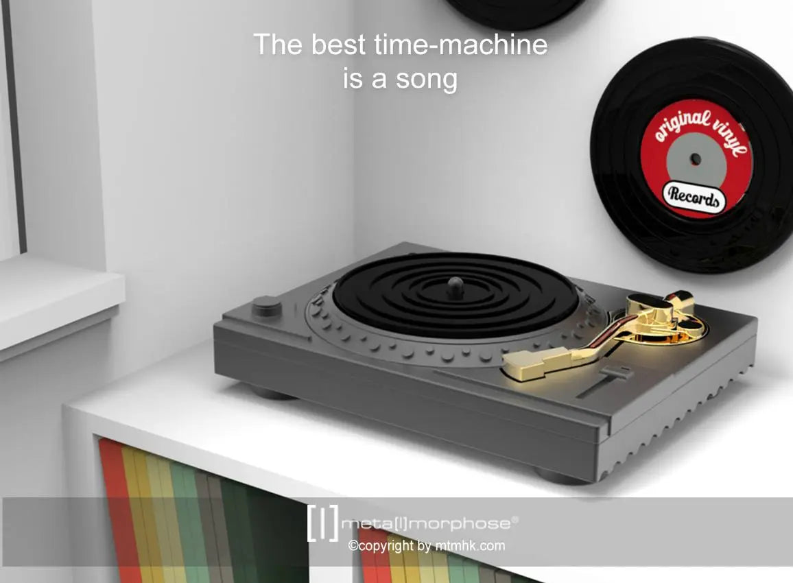 Metalmorphose MTM218-01 Turntable Μπρελόκ από Αλόη - Κοσμηματοπωλείο Goldy