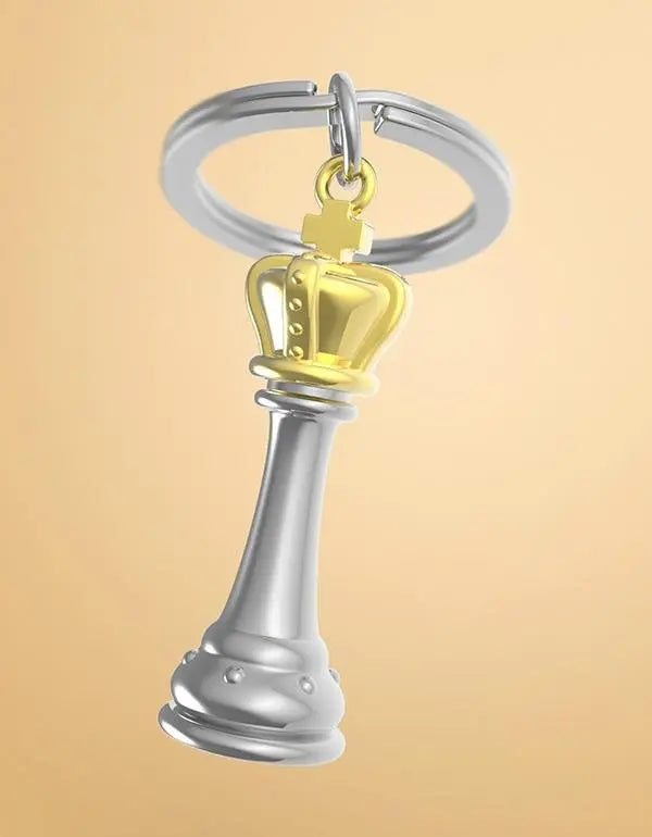 Metalmorphose MTM240-01 King Chess Μπρελόκ από Αλόη - Κοσμηματοπωλείο Goldy