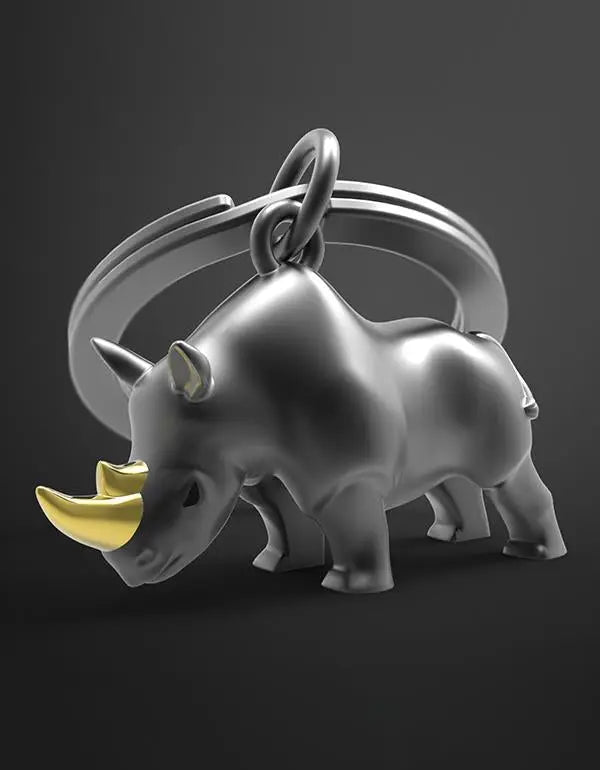 Metalmorphose MTM271-01 Rhino Μπρελόκ από Αλόη - Κοσμηματοπωλείο Goldy