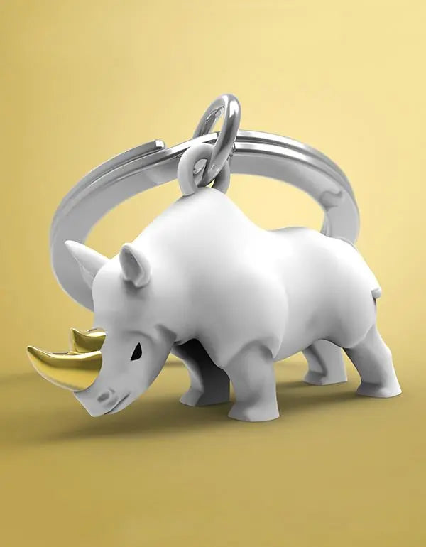 Metalmorphose MTM271-02 Rhino Μπρελόκ από Αλόη - Κοσμηματοπωλείο Goldy