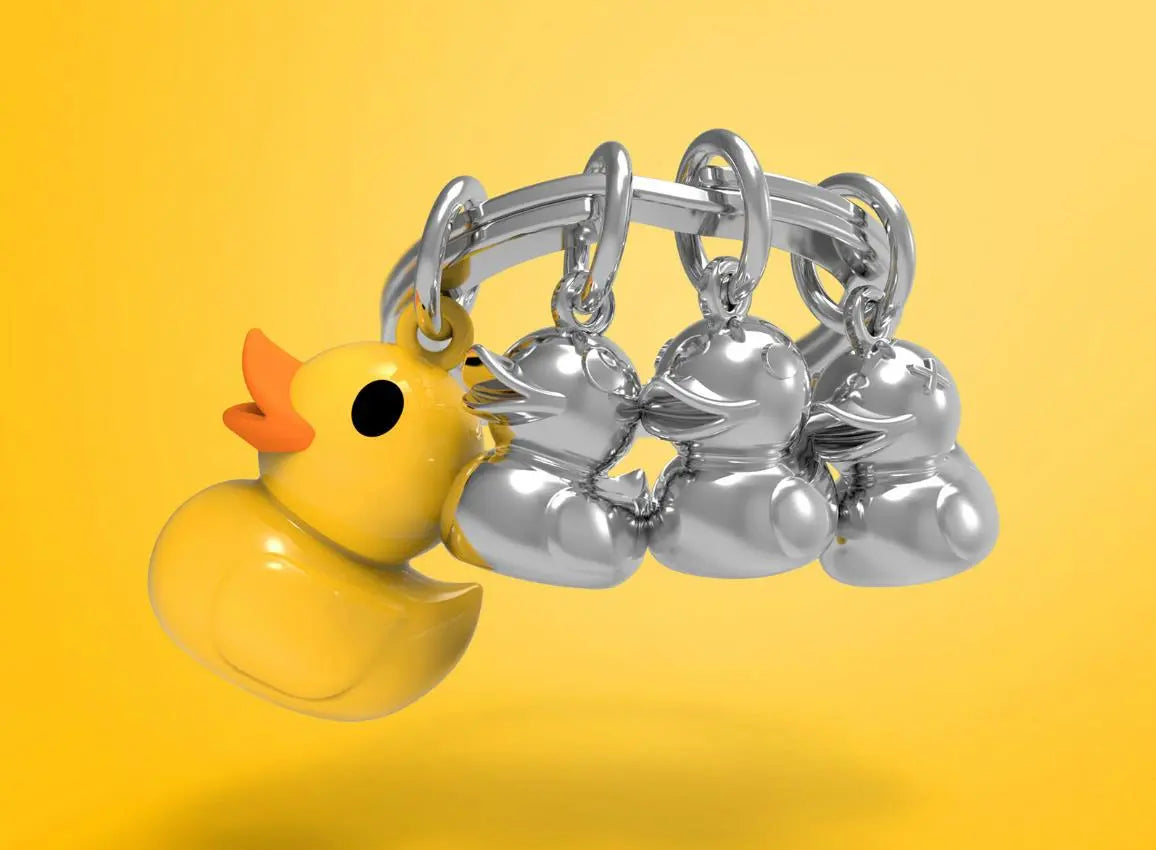 Metalmorphose MTM925-01 Duck Family Μπρελόκ από Αλόη - Κοσμηματοπωλείο Goldy