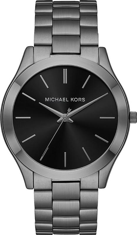 Michael Kors MK1044 Slim Runway Grey Stainless Steel Watch - Κοσμηματοπωλείο Goldy