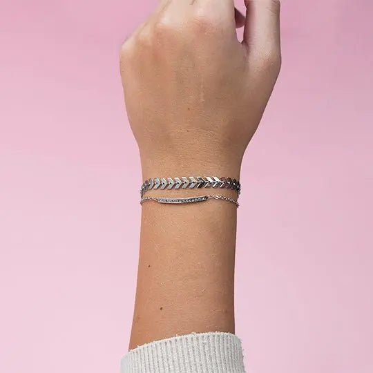 OOZOO Jewellery SB-1006 Βραχιόλι από Ατσάλι - Κοσμηματοπωλείο Goldy
