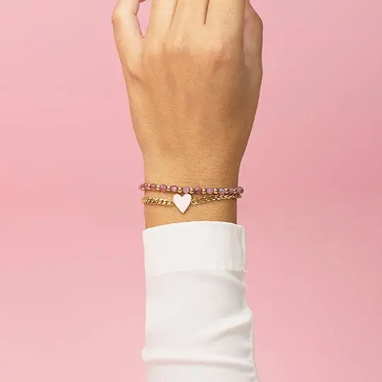 OOZOO Jewellery SB-1025 Βραχιόλι από Επιχρυσωμένο Ατσάλι - Κοσμηματοπωλείο Goldy