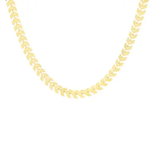 OOZOO Jewellery SN-2007 Κολιέ από Επιχρυσωμένο Ατσάλι - Κοσμηματοπωλείο Goldy