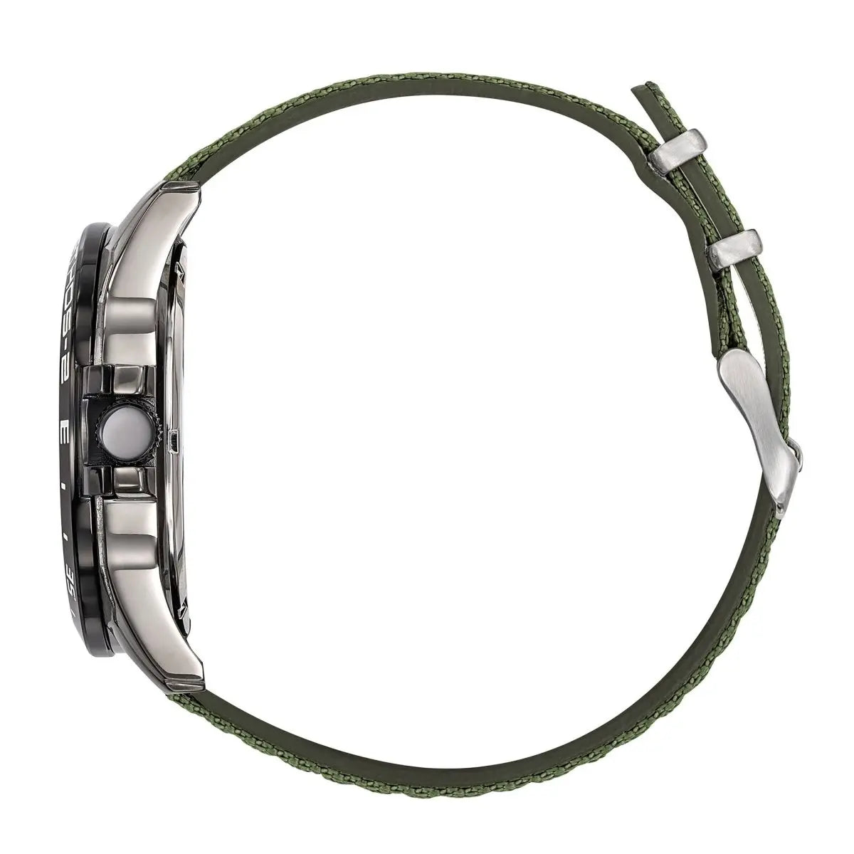 Patrouille De France 668052 Athos 2 Green Fabric Strap - Κοσμηματοπωλείο Goldy