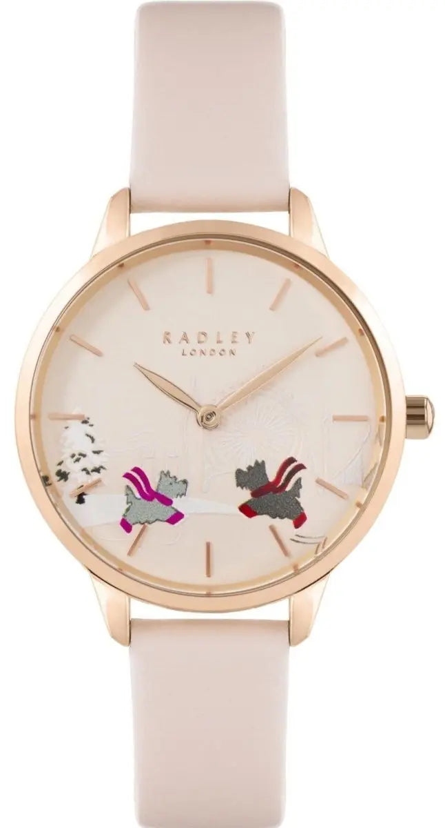 Radley London RY21486 Two Dogs Nude Leather Strap - Κοσμηματοπωλείο Goldy