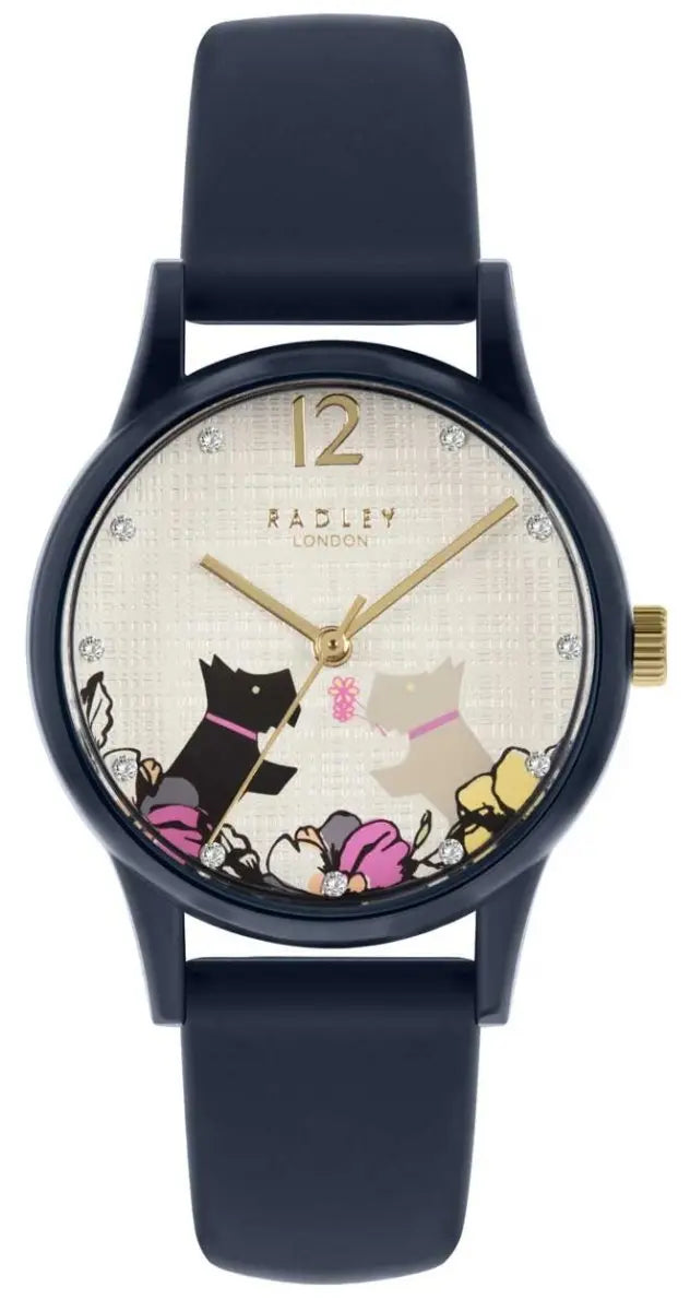 Radley London RY2983 Blue Silicon Strap - Κοσμηματοπωλείο Goldy