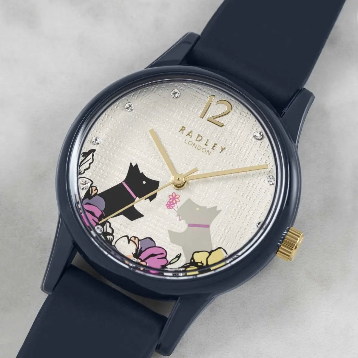 Radley London RY2983 Blue Silicon Strap - Κοσμηματοπωλείο Goldy