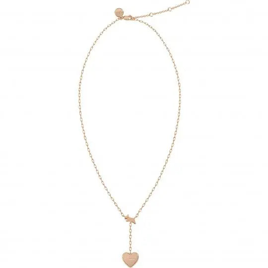 Radley London RYJ2216S Κολιέ Bobble Heart από Ροζ Επιχρυσωμένο Ατσάλι - Κοσμηματοπωλείο Goldy