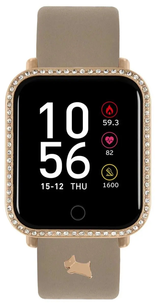 Radley London RYS06-2122-INT Series 6 Smartwatch Beige Leather Strap - Κοσμηματοπωλείο Goldy