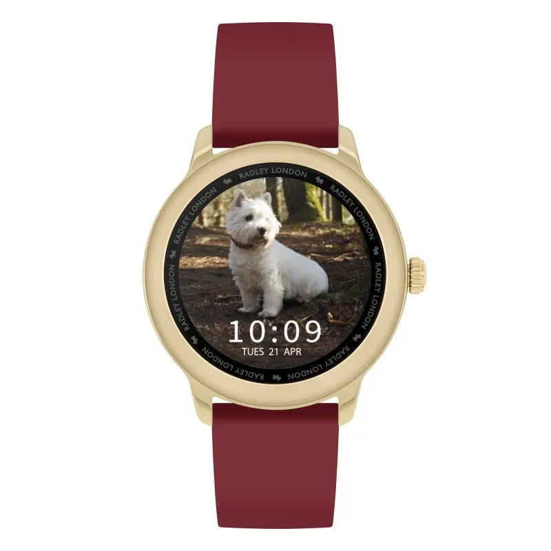 Radley London RYS07-2070-SET Series 7 Smartwatch Red/Black Silicon Strap - Κοσμηματοπωλείο Goldy