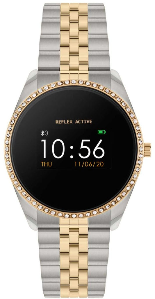 Reflex Active RA03-4045 Smartwatch Two Tone Stainless Steel Bracelet - Κοσμηματοπωλείο Goldy
