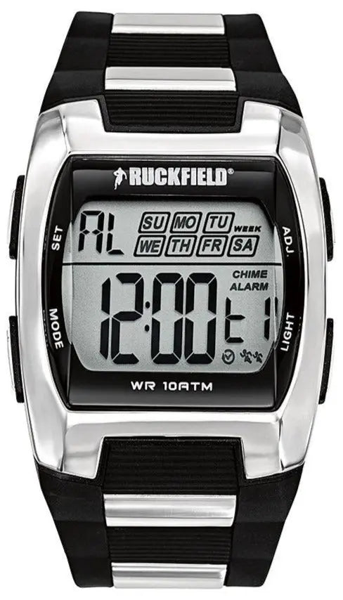 Ruckfield 685012 Black Rubber Strap - Κοσμηματοπωλείο Goldy