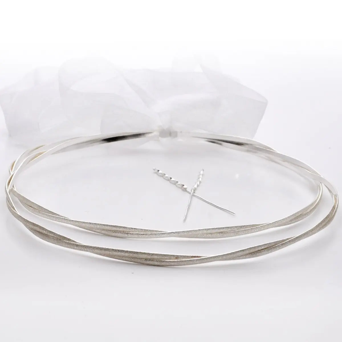 Στέφανα Γάμου E438 Επάργυρα - Κοσμηματοπωλείο Goldy