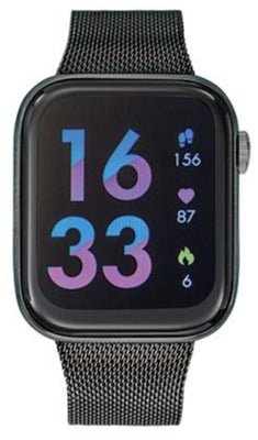 TEKDAY 656513 Smartwatch Black Stainless Steel Bracelet - Κοσμηματοπωλείο Goldy