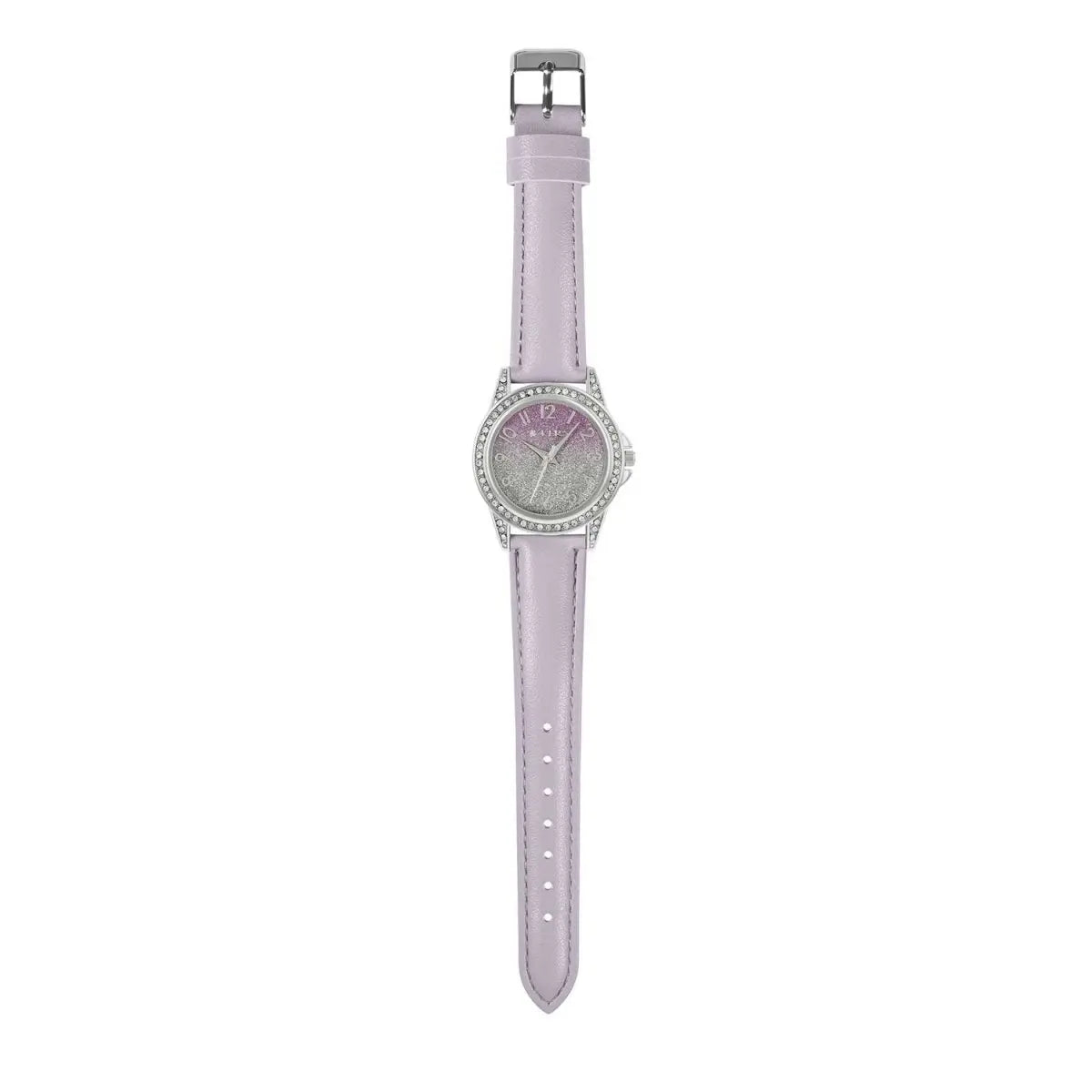 Tikkers TK0191 Kids Sparkle Collection Purple Leather Strap - Κοσμηματοπωλείο Goldy