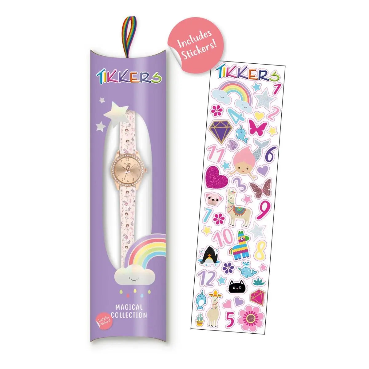 Tikkers TK0204 Kids Loveheart Collection White Leather Strap - Κοσμηματοπωλείο Goldy