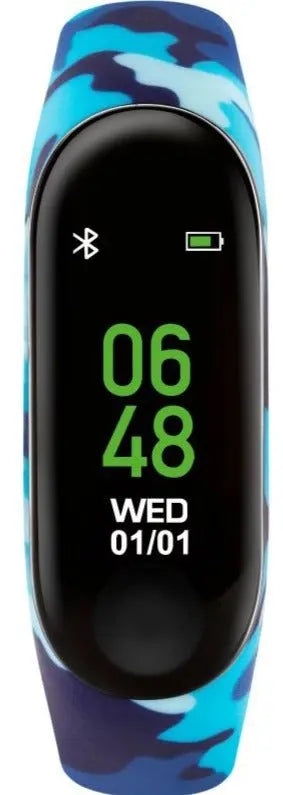 Tikkers TKS01-0003 Kids Smart Fitness Tracker Blue Silicon Strap - Κοσμηματοπωλείο Goldy