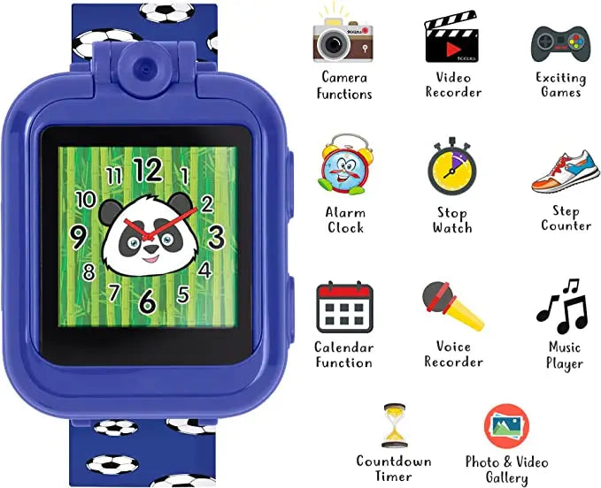 Tikkers TKS02-00004 Kids Smartwatch & Headphone Set Blue Silicon Strap - Κοσμηματοπωλείο Goldy