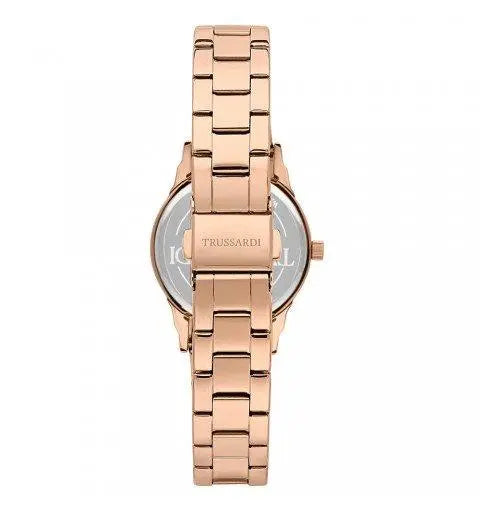 TRUSSARDI R2453141506 T-Bent Rose Gold Stainless Steel Bracelet - Κοσμηματοπωλείο Goldy