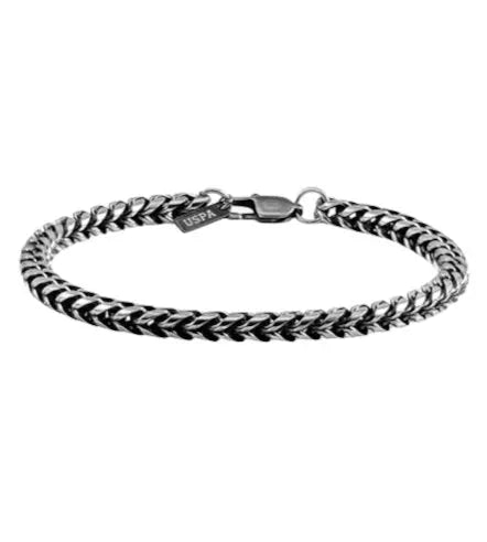 U.S. POLO JW9154BR Ανδρικό Βραχιόλι Από Ανοξείδωτο Ατσάλι - Κοσμηματοπωλείο Goldy