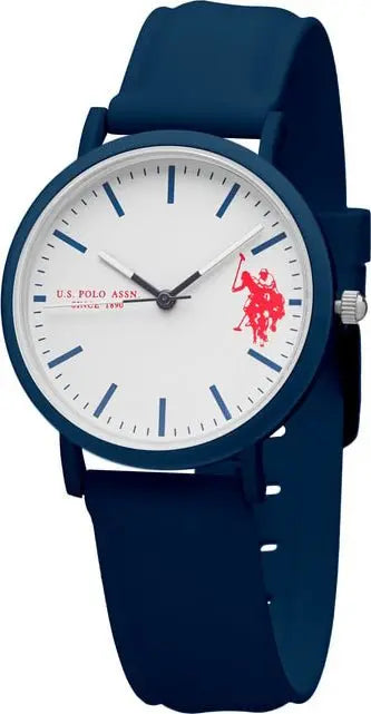 U.S. POLO USP3143BL Blue Silicon Strap - Κοσμηματοπωλείο Goldy