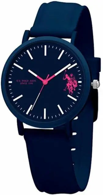 U.S POLO USP3176BL Blue Rubber Strap - Κοσμηματοπωλείο Goldy
