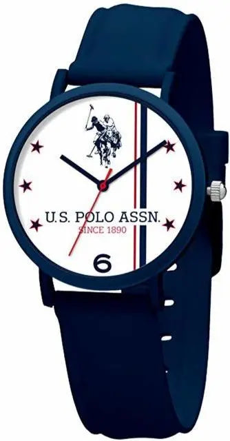 U.S POLO USP3179BL Blue Rubber Strap - Κοσμηματοπωλείο Goldy