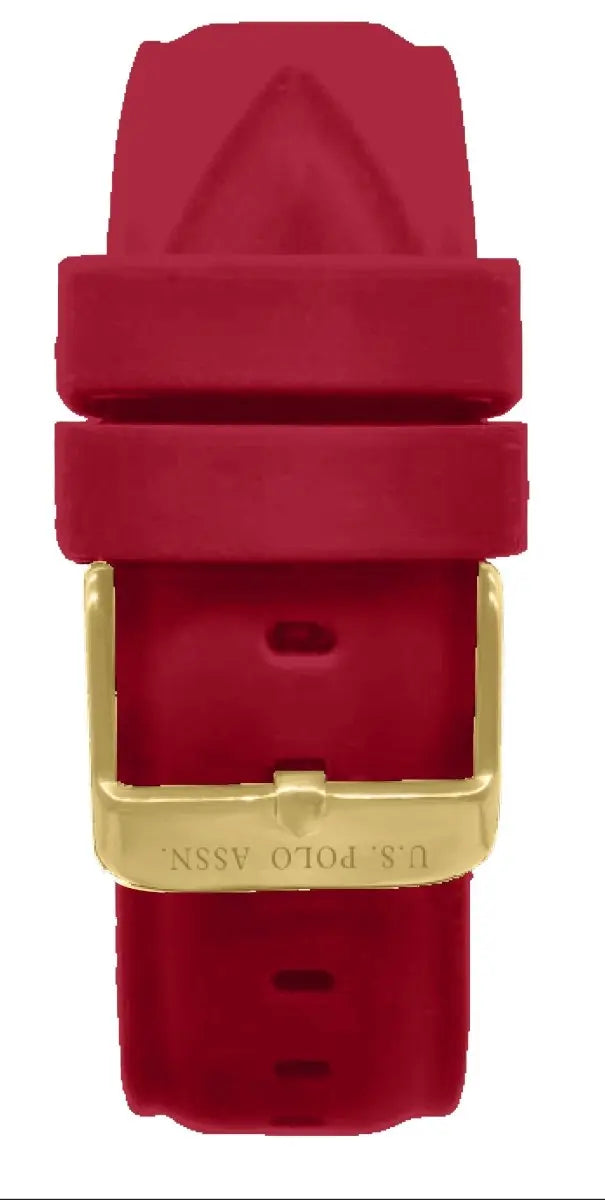 U.S. POLO USP3223RD Remy Red Silicon Strap - Κοσμηματοπωλείο Goldy