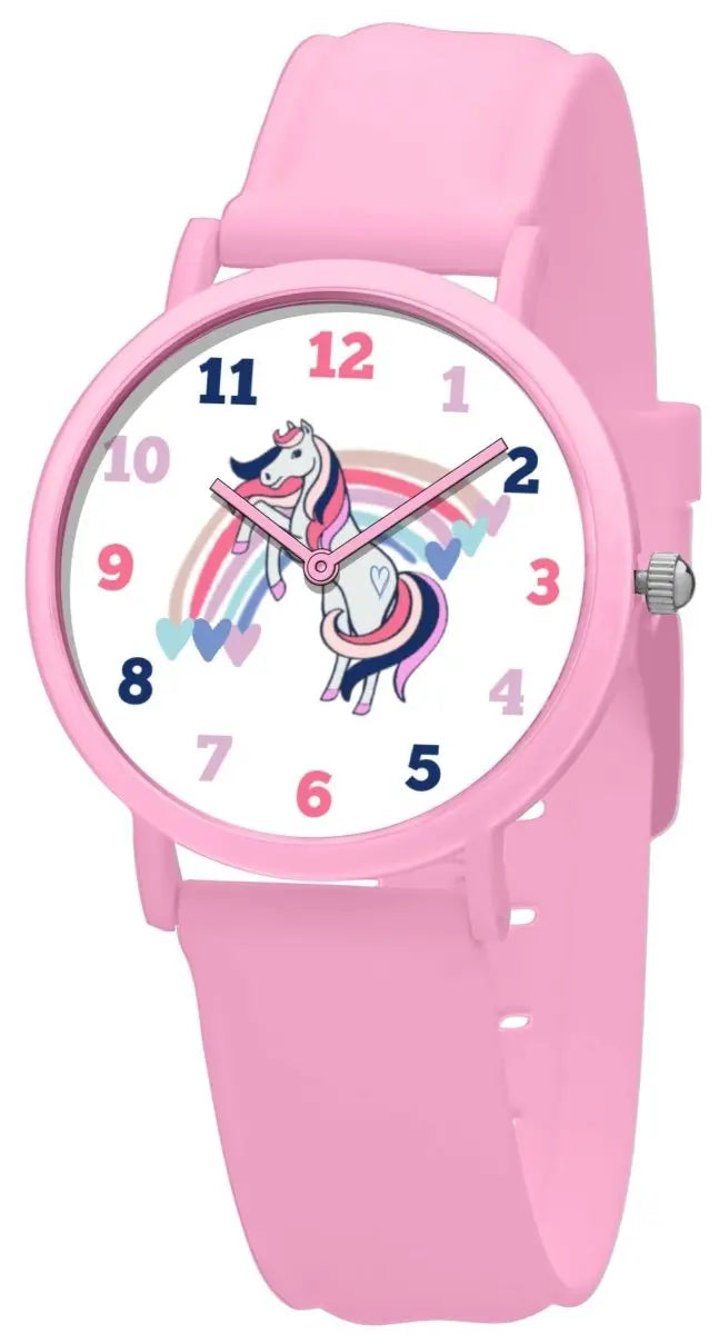 U.S. POLO USP3227PK Kids Pink Silicon Strap - Κοσμηματοπωλείο Goldy