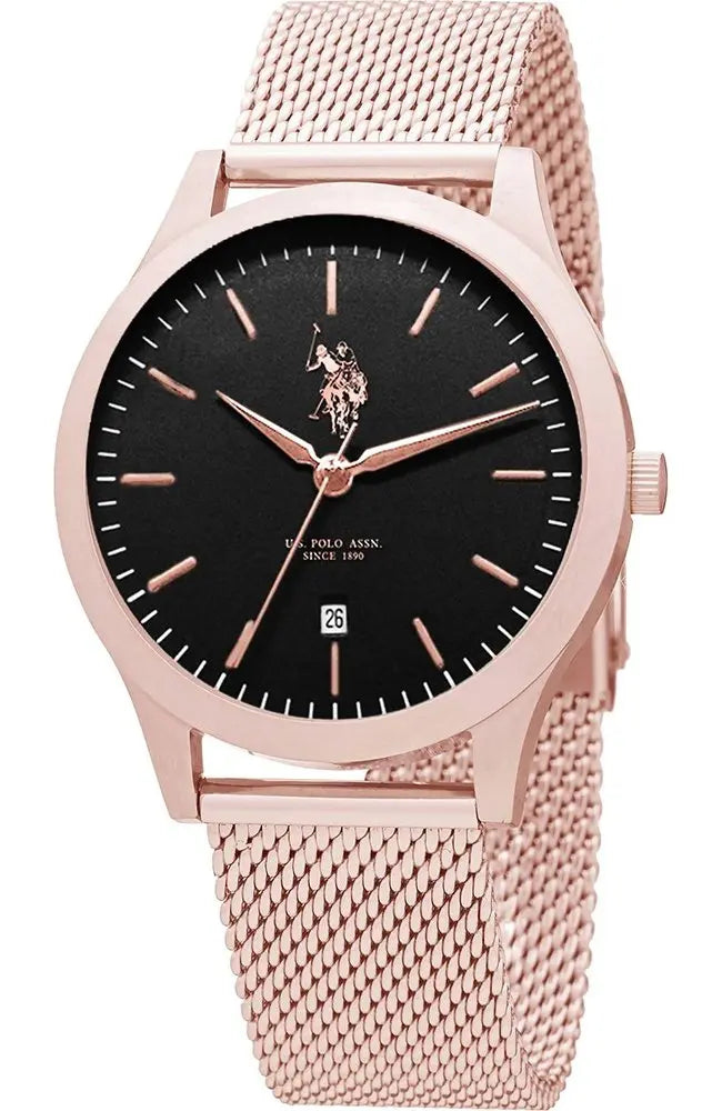 U.S POLO USP4837RG Cooper Rose Gold Stainless Steel Bracelet - Κοσμηματοπωλείο Goldy