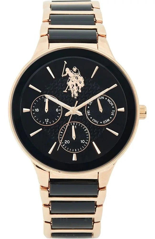 U.S POLO USP4893RG Alexandre Two Tone Stainless Steel Bracelet - Κοσμηματοπωλείο Goldy