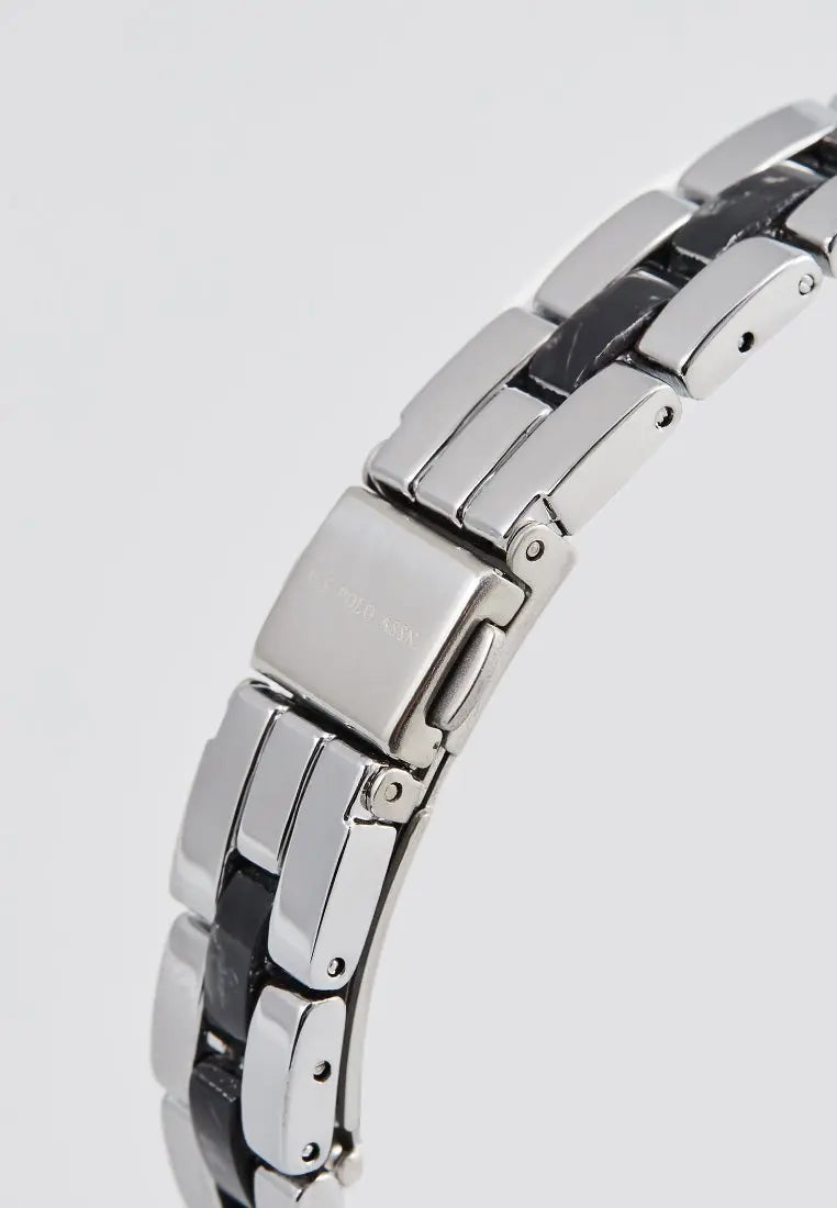 U.S. POLO USP5948BK Mila Two Tone Metal Bracelet - Κοσμηματοπωλείο Goldy