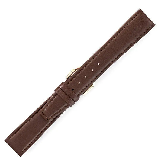 Λουρί Υποαλλεργικό 0138BR Brown Leather Strap
