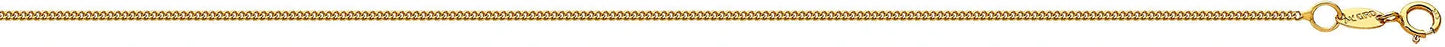 Neck Chain PAL20W K14 White Gold 45cm