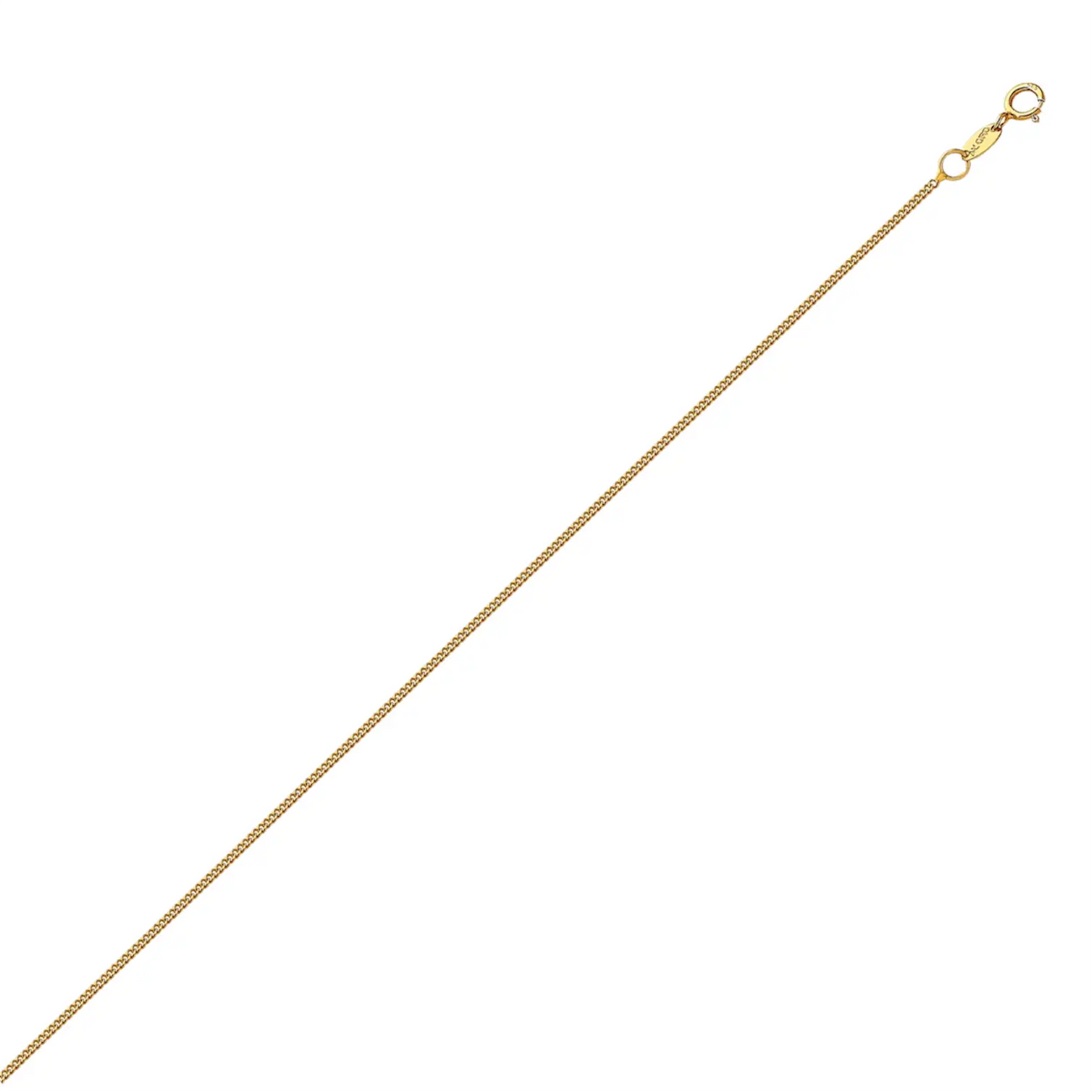 Neck Chain PAL20W K14 White Gold 45cm