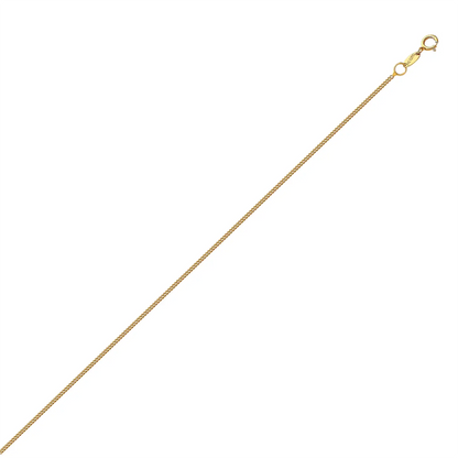 Neck Chain PAL20W K14 White Gold 45cm