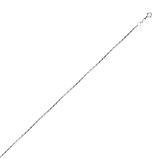Neck Chain PAL20W K14 White Gold 45cm