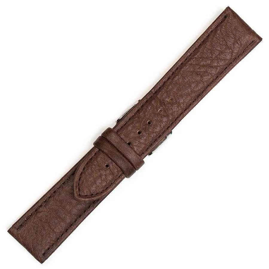 Λουρί Μακρύ 0220BR Brown Leather Strap XL