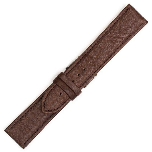 Λουρί Μακρύ 0220BR Brown Leather Strap XL