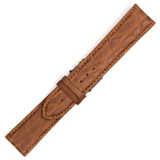 Λουρί Μακρύ 0220LBR Light Brown Leather Strap XL