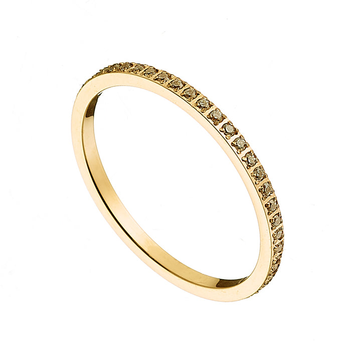 Ring N02460G Made of Gold Plated Steel