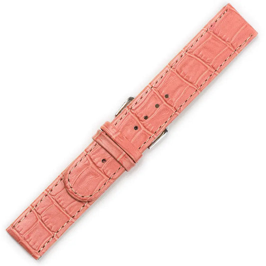 Λουρί 0444LPK Pink Leather Strap