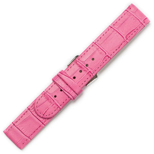 Λουρί 0444PK Pink Leather Strap