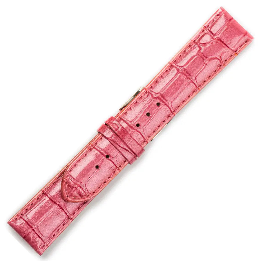 Λουρί 0496PK Pink Leather Strap