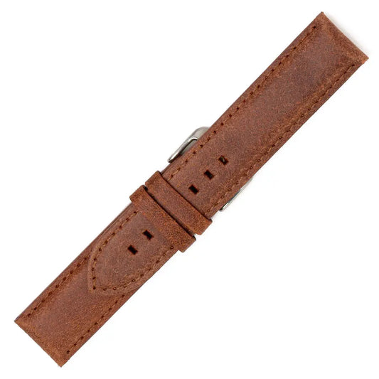Λουρί 0506BR Brown Leather Strap