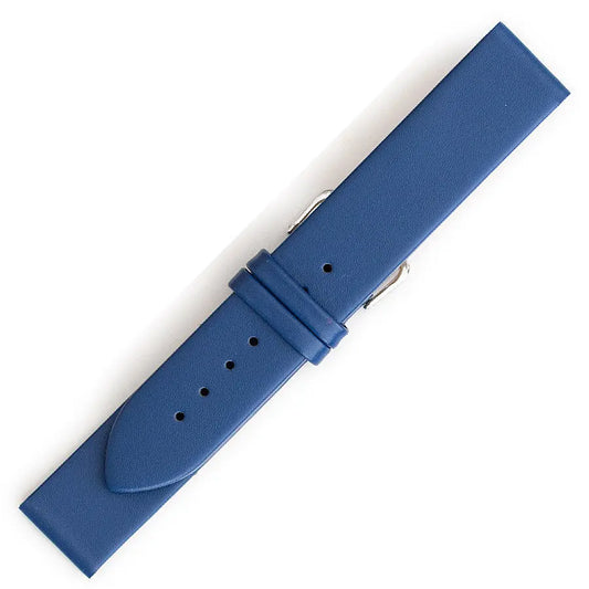 Λουρί 0508BL Blue Leather Strap