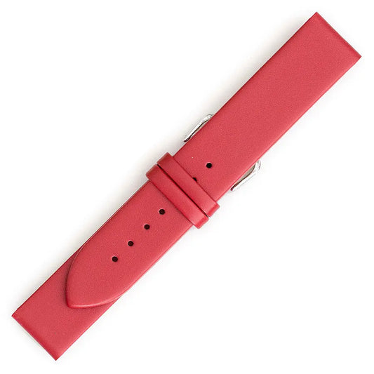 Λουρί 0508RD Red Leather Strap